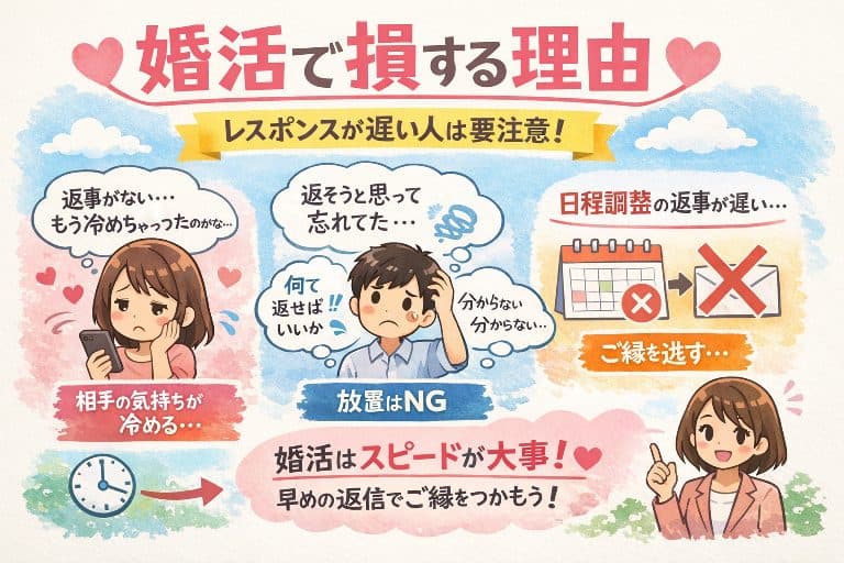 婚活で損をする理由