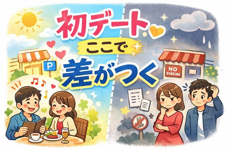 初デートで止まる人の共通点