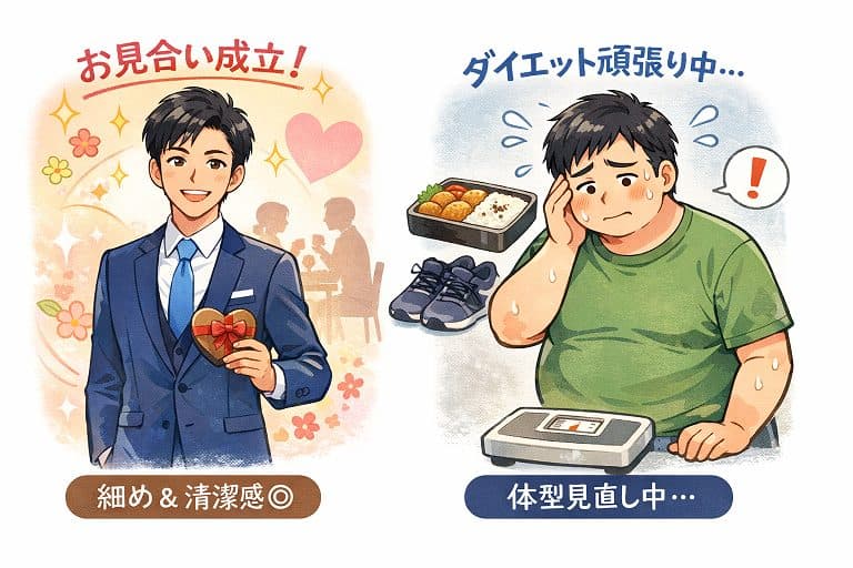 現場てみてきた、お見合が出来る男性の条件