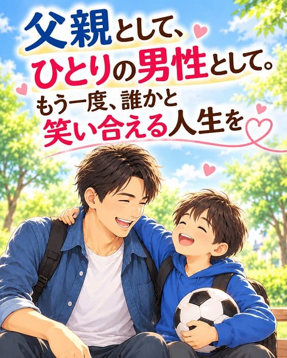 父親として、一人の男性としてもう一度笑いあえる人生を
