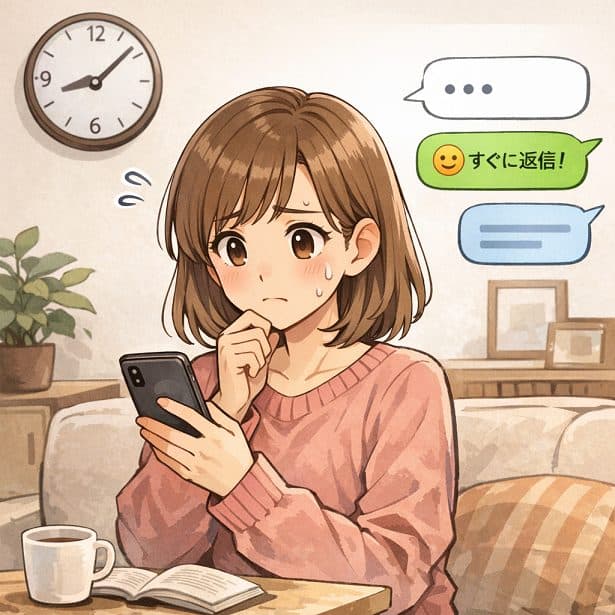 安心できるlineの距離感